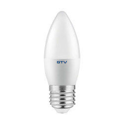 LED ŽARNICA E27, C30, 6 W, 520 lm, 3000K, AC180-250V, 160°
