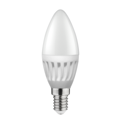 LED ŽARNICA E14, C37, 10 W, 1000 lm, 4000K, AC180-250V, 160°, CERAMIC