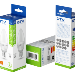 LED ŽARNICA E27, C37, 10 W, 1000 lm, 4000K, AC180-250V, 160°, CERAMIC