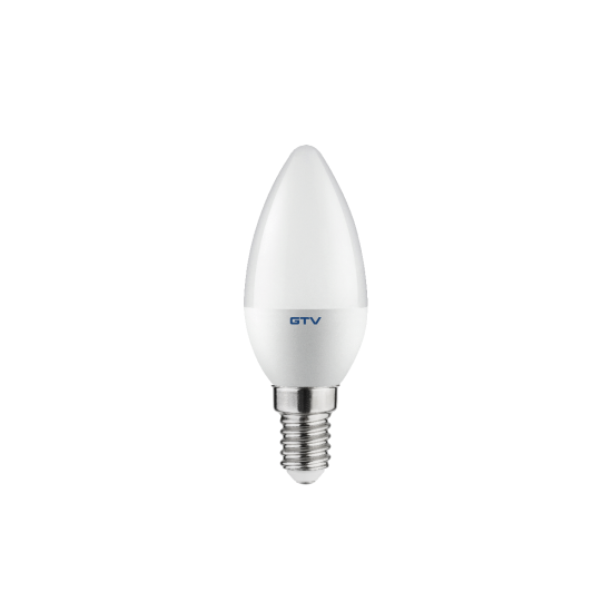 LED ŽARNICA E14, C30, 6 W, 520 lm, 4000K, AC180-250V, 160°