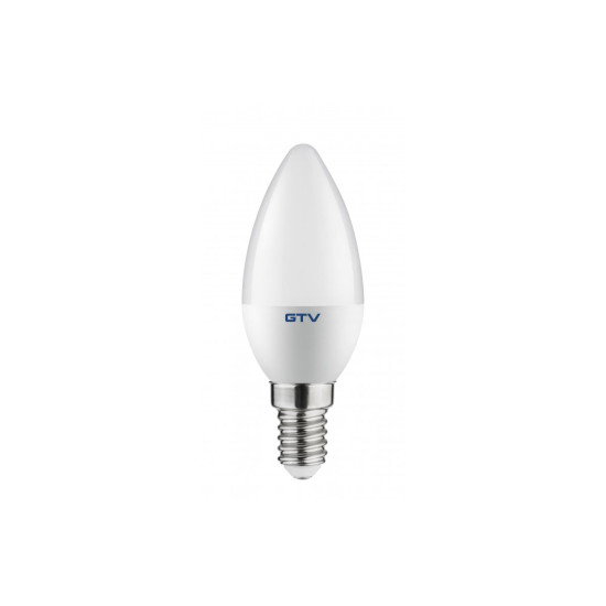 LED ŽARNICA E14, C30, 6 W, 520 lm, 6400K, AC180-250V, 160°