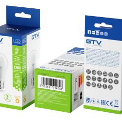 LED ŽARNICA E27, A60, 12 W, 1200 lm, 3000K, AC180-250V, 200°, ZATEMNITVENO