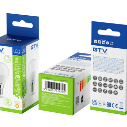 LED ŽARNICA E14, G45, 7 W, 700 lm, 3000K, AC180-250V, 200°, ZATEMNITVENO