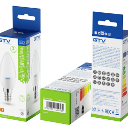 LED ŽARNICA E14, C37, 7 W, 700 lm, 4000K, AC180-250V, 200°, ZATEMNITVENO