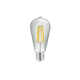 LED ŽARNICA E27, ST64, 6 W, 600 lm, 3000K, AC220-240V, 360°, PROZORNA