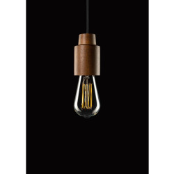 LED ŽARNICA WAVE, E27, G125, 6 W, 500 lm, 2200K, AC220-240V, 360°, PROZORNA