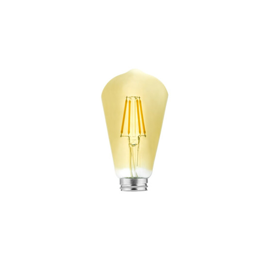 LED ŽARNICA STARINSKA, E27, ST64, 4 W, 300 lm, 3000K, AC220-240V, 360°, PROZORNA