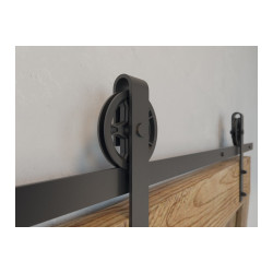 LOFT DRSNI SISTEM, 200 cm, ČRNA MAT (10x35MM + 10x60mm)