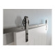 LOFT DRSNI SISTEM, 200 cm, ČRNA MAT (10x35MM + 10x60mm)