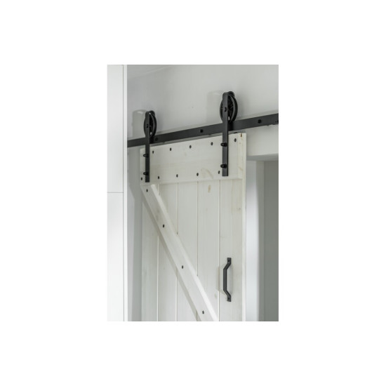 LOFT DRSNI SISTEM, 200 cm, ČRNA MAT (10x35MM + 10x60mm)