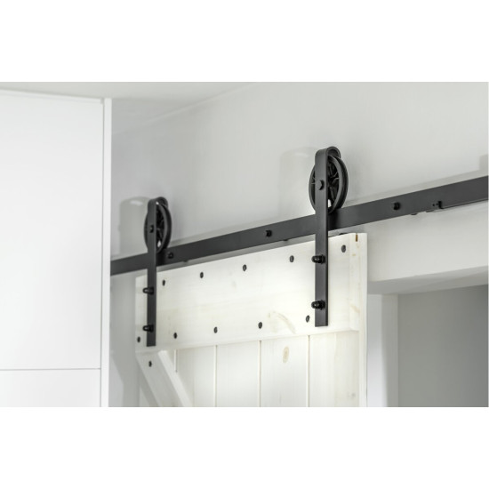 LOFT DRSNI SISTEM, 200 cm, ČRNA MAT (10x35MM + 10x60mm)