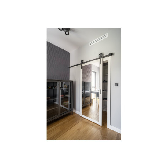 LOFT DRSNI SISTEM, 200 cm, ČRNA MAT (10x35MM + 10x60mm)