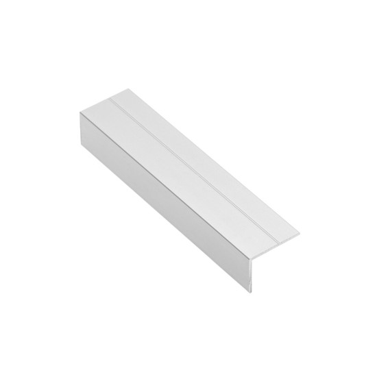 ALUMINIJAST PROFIL KOTNI  18MM, L=3m, ALU BARVA