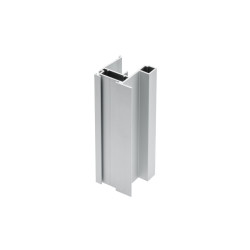 Aluminijska profil ručka NERO 18mm/4mm,    aluminij
