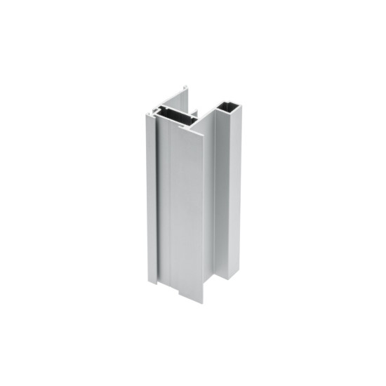 Aluminijska profil ručka NERO 18mm/4mm,    aluminij