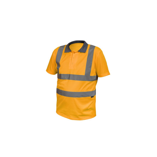 FELIX VISOKO VIDLJIVA POLO MAJICA ORANŽNA S (48)