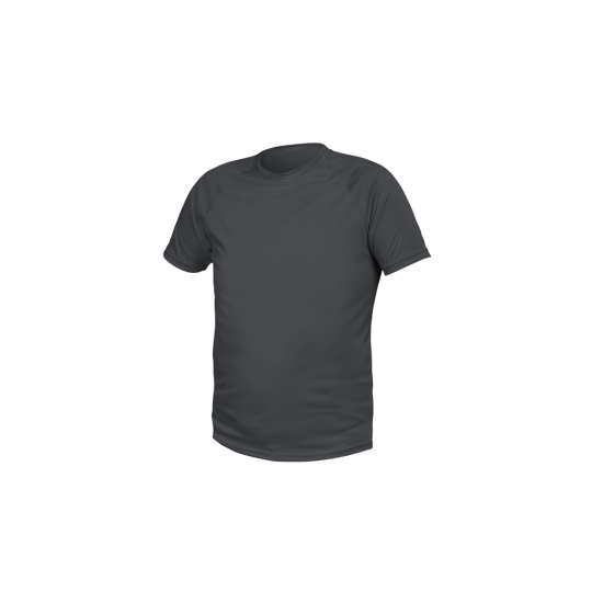 Kratka majica poliester (T-Shirt) grafit siva, XL