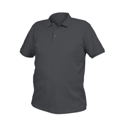 TOBIAS POLO MAJICA, BOMBAŽ TEMNO SIVA L (52)