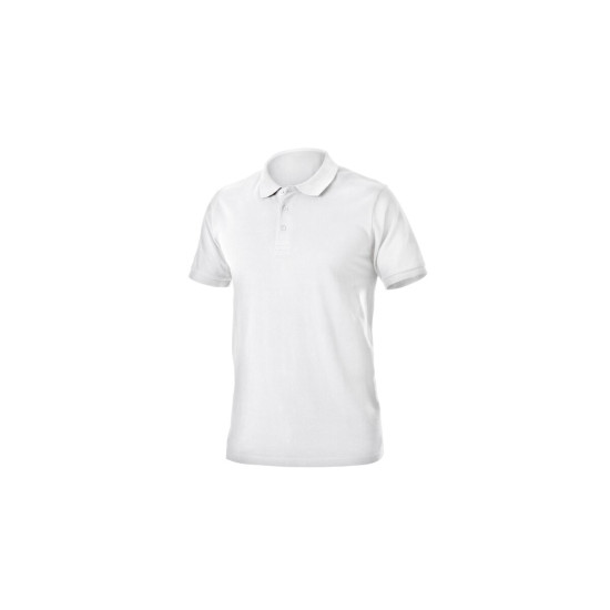 TOBIAS POLO MAJICA, BOMBAŽ BELA   3XL (58)