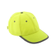 EGER Hi-Vis bejzbol kapa žuta uni