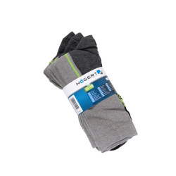 KAHL DOLGE NOGAVICE SVETLO SIVA/ZELEN 43-44 (3 PAR/PAKET)
