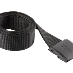 SOGEL univerzalni remen s plastičnom kopčom crni uni 130 cm