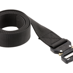 TAKTISCH taktički remen s metalnom kopčom crni uni 130 cm