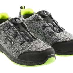 KEMNITZ zaštitne cipele LACE SYSTEM S1PS SR FO siva melange/zelena 40