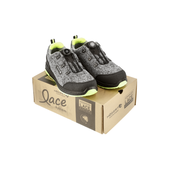 KEMNITZ zaštitne cipele LACE SYSTEM S1PS SR FO siva melange/zelena 43