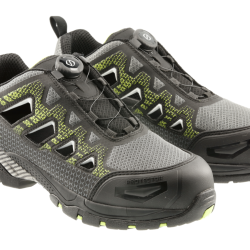 PAGLAU zaštitne sandale LACE SYSTEM S1PS SR FO crna/zelena 41