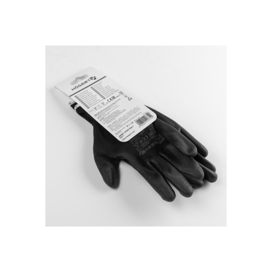 JAGST poliuretanske rukavice crne 7
