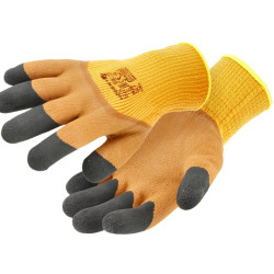 LYCK TERMO ROKAVICE (LATEX PREVLEKA)  ORANŽEN 10