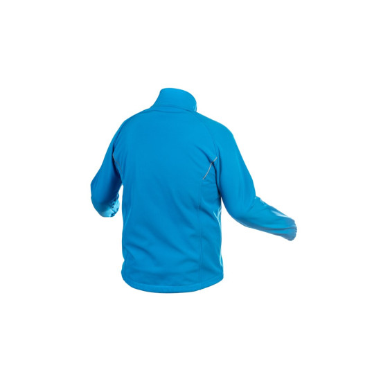 BIESE SOFTSHELL JAKNA MODRAA 2XL