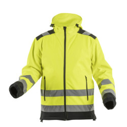 ARGEN ODSEVNA SOFTSHELL JAKNA S KAPUCO RUMENA 2XL