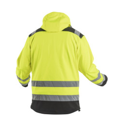 ARGEN ODSEVNA SOFTSHELL JAKNA S KAPUCO RUMENA 3XL