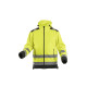 ARGEN reflektirajuća softshell jakna s kapuljačom, boja žuta XL