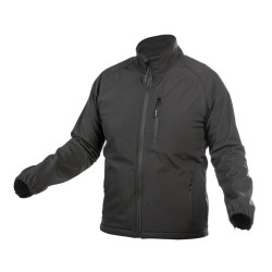 BIESE SOFTSHELL JAKNA ČRNA  3XL