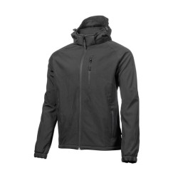 DITTER SOFTSHELL JAKNA S KAPUCO ČRNO M (50)