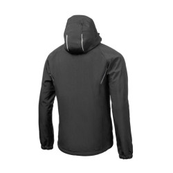 DITTER SOFTSHELL JAKNA S KAPUCO ČRNO M (50)