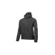 DITTER SOFTSHELL JAKNA S KAPUCO, ČRNO XL (54)