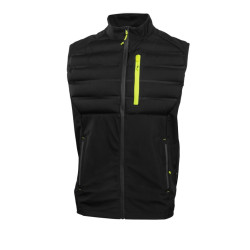 MAT SOFTSHELL BREZROKAVNIK ČRNO XL (54)