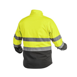EXTER SOFTSHELL VARNOSTNA JAKNA RUMENA M