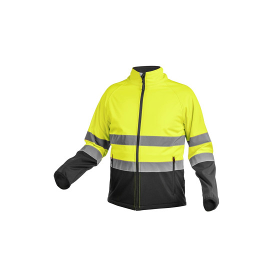 EXTER SOFTSHELL VARNOSTNA JAKNA RUMENA XL