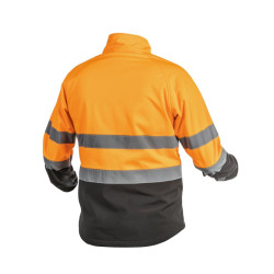 EXTER SOFTSHELL VARNOSTNA JAKNA ORANŽEN M