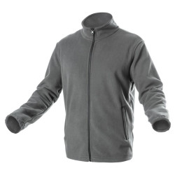 PASADER FLIS JAKNA TEMNO SIVA  3XL (58)