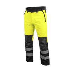 TRAUN SOFTSHELL VARNOSTNE HLAČE RUMENE XL