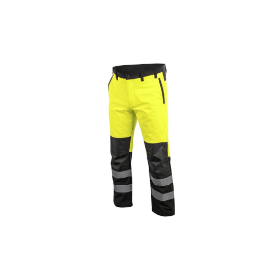 TRAUN SOFTSHELL VARNOSTNE HLAČE RUMENE XL