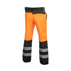 TRAUN SOFTSHELL VARNOSTNE HLAČE ORANŽNE 2XL