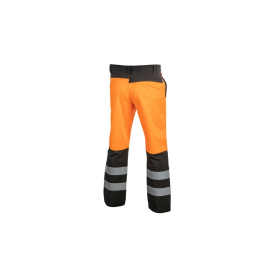 TRAUN SOFTSHELL VARNOSTNE HLAČE ORANŽNE L
