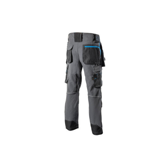 TAUBER zaštitne hlače 4-way stretch tamno siva 3XL (58)